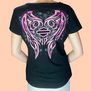Harley Davidson Wing Tee